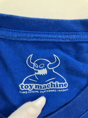 toy machine/トイマシーン/Tシャツ/カットソー/トップス/ブルー/M