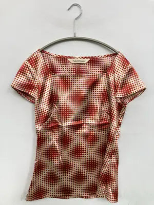 Pinky&Dianne/ピンキーアンドダイアン/Tシャツ/カットソー/トップス/レッド/38