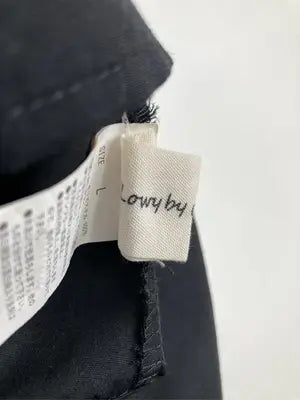 Lowy by Corners/ローウィバイコーナーズ/シャツワンピース/ワンピース/ドレス/ブラック/L