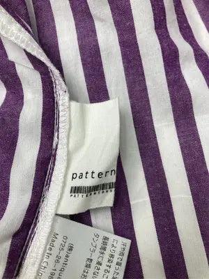 pattern torso/パターントルソー/シャツ/ブラウス/トップス/パープル