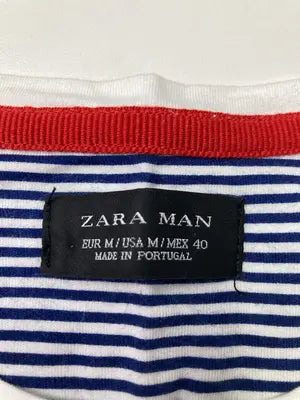 ZARA MAN/ザラマン/Tシャツ/カットソー/トップス/ホワイト/M