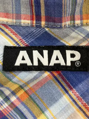 ANAP/アナップ/シャツ/ブラウス/トップス/ブルー/F