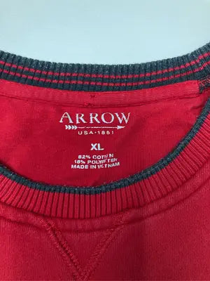 ARROW/アロー/スウェット/トップス/レッド/XL