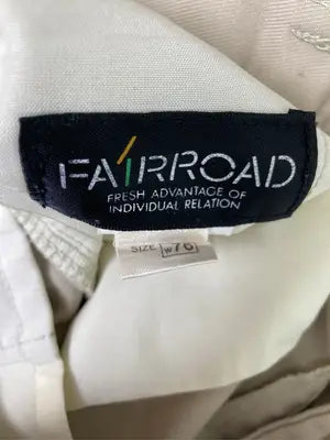 FAIRROAD/チノパンツ/パンツ/ベージュ/W76