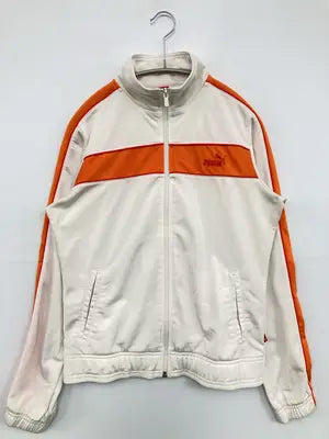 PUMA/プーマ/ジャージ/トラックジャケット/トップス/ホワイト/US S