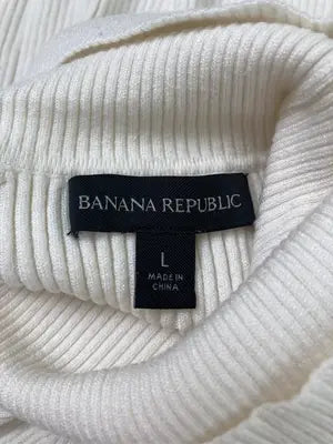 BANANA REPUBLIC/バナナリパブリック/ニット/セーター/トップス/ホワイト/L