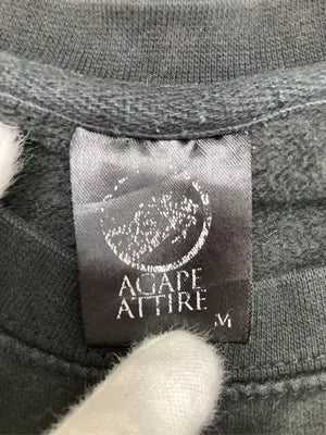 AGAPE ATTIRE/スウェット/トップス/ブラック/M