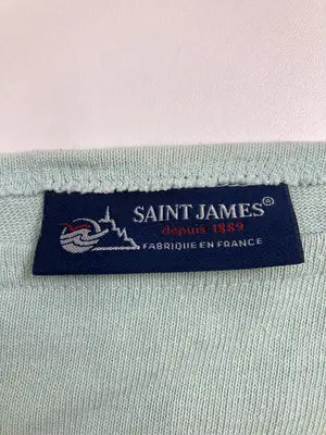 SAINT JAMES/セントジェームス/Tシャツ/カットソー/トップス/ライトグリーン/USA 32