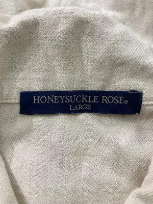 HONEYSUCKLE ROSE/ハニーサックルローズ/シャツ/ブラウス/トップス/ベージュ/LARGE