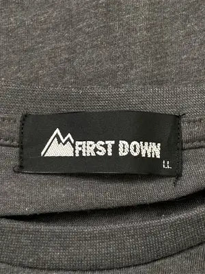 FIRST DOWN/ファーストダウン/Tシャツ/カットソー/トップス/グレー/LL