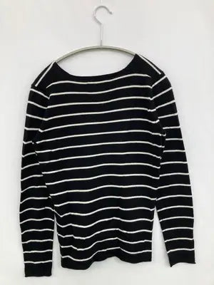 AZUL by MOUSSY/アズールバイマウジー/ニット/セーター/トップス/ブラック/XS