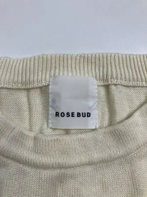 ROSE BUD/ローズバッド/Tシャツ/カットソー/トップス/アイボリー/F