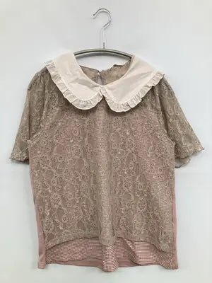 axes femme/アクシーズファム/シャツ/ブラウス/トップス/ピンク/M