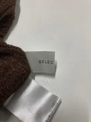 SELECT MOCA/セレクトモカ/ニット/セーター/トップス/ブラウン/F