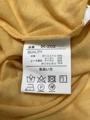 CLEO/Tシャツ/カットソー/トップス/イエロー/LL