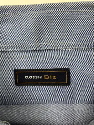 CLOSSH Biz/ビジネスシャツ/トップス/ブルー/えり回り 41 ゆき 84