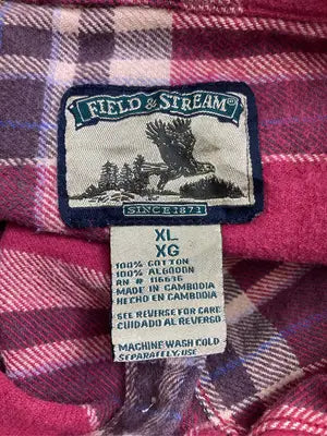 FIELD&STREAM/フィールドアンドストリーム/シャツ/ブラウス/トップス/レッド/XL