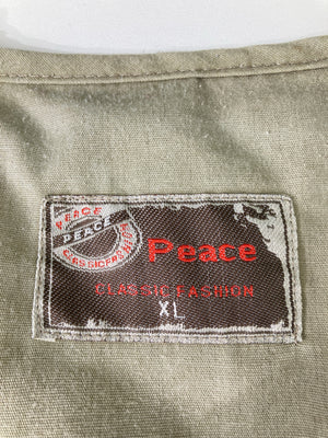 PEACE/ピース/ベスト/トップス/ベージュ/XL