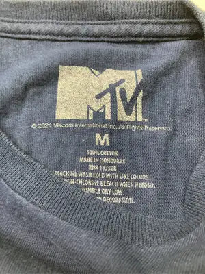 MTV/Tシャツ/カットソー/トップス/ネイビー/M
