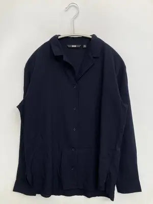 UNIQLO/ユニクロ/シャツ/ブラウス/トップス/ネイビー/M