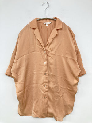 MOUSSY/マウジー/シャツ/ブラウス/トップス/オレンジ/F