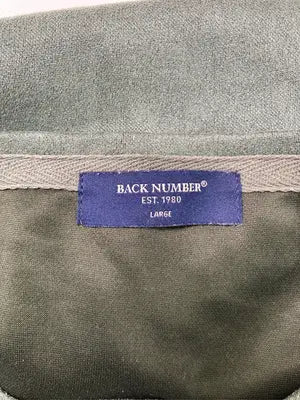 BACK NUMBER/バックナンバー/スウェット/トップス/グリーン/LARGE