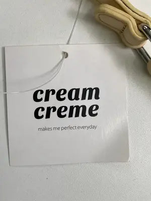 cream creme/ショルダーバッグ/バッグ/イエロー/F