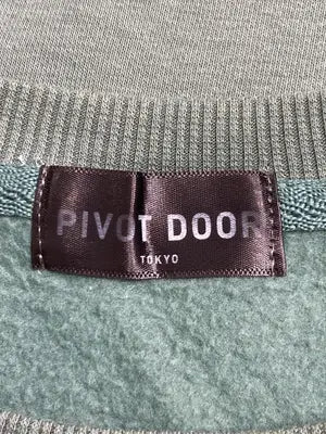 PIVOT DOOR/ピボットドア/スウェット/トップス/グリーン/L