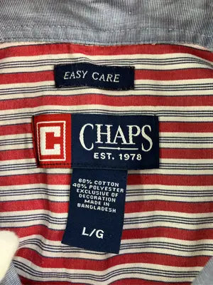 CHAPS/チャップス/シャツ/ブラウス/トップス/レッド/L/G