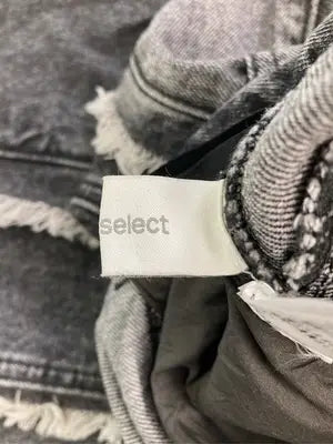 me+em select/ミームセレクト/デニムパンツ/パンツ/ブラック/S