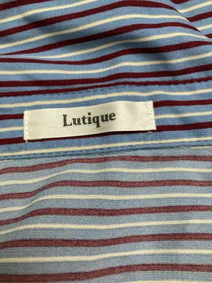 Lutique/ルティーク/シャツ/ブラウス/トップス/スカイブルー/M