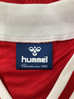 hummel/ヒュンメル/Tシャツ/カットソー/トップス/レッド/S