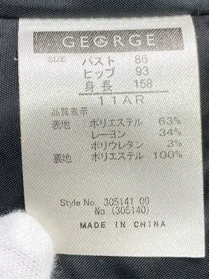 GEORGE/ジョージ/セットアップ/ジャケット/アウター/ブラック/11AR