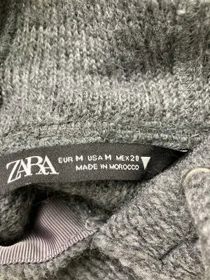 ZARA/ザラ/パーカー/トップス/グレー/M