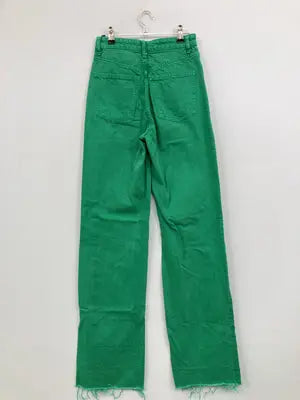 ZARA/ザラ/デニムパンツ/パンツ/グリーン/EUR 34
