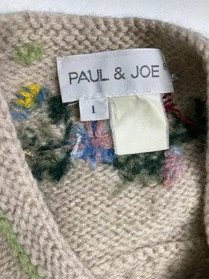 PAUL&JOE/ポールアンドジョー/カーディガン/ボレロ/トップス/ベージュ/1