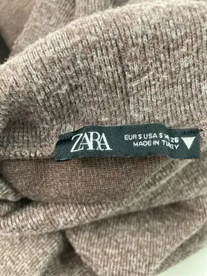 ZARA/ザラ/ニット/セーター/トップス/ブラウン/USA S
