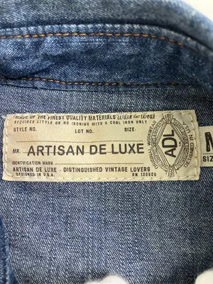 ARTISAN DE LUXE/シャツ/ブラウス/トップス/ブルー/M