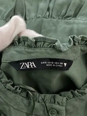 ZARA/ザラ/ワンピース/ワンピース/ドレス/カーキ/S