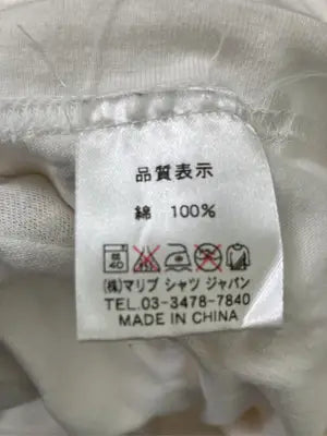 WIKIES/Tシャツ/カットソー/トップス/ホワイト/MEDIUM
