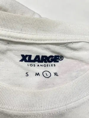 XLARGE/エクストララージ/Tシャツ/カットソー/トップス/ホワイト/L
