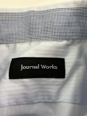 journal works/ビジネスシャツ/トップス/スカイブルー