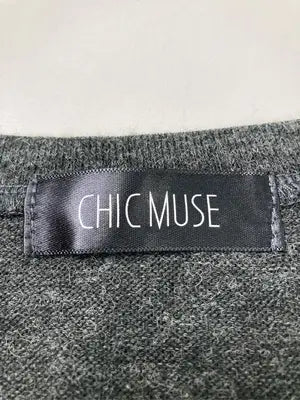 CHIC MUSE/ワンピース/ワンピース/ドレス/グレー/M
