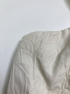 ノースリーブ/トップス/ホワイト/L