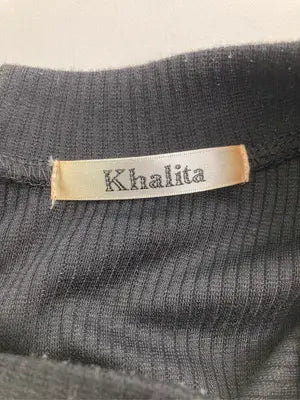 KHALITA/ハリータ/Tシャツ/カットソー/トップス/ブラック/M  バスト79～87　身長154～162