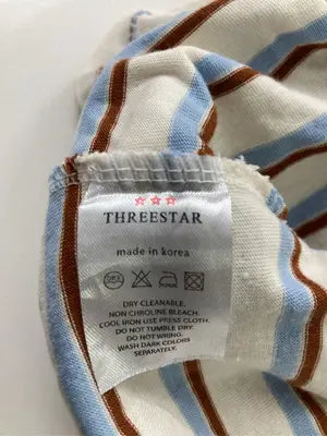 THREESTAR/Tシャツ/カットソー/トップス/ホワイト