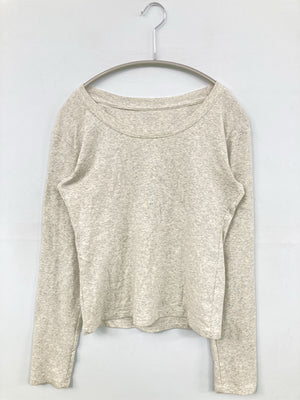 flower/フラワー/Tシャツ/カットソー/トップス/グレー/S