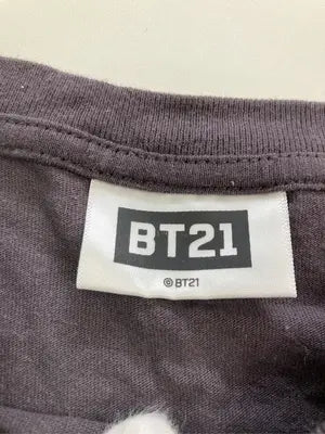 BT21/Tシャツ/カットソー/トップス/ブラック/L