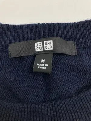 UNIQLO/ユニクロ/ニット/セーター/トップス/ネイビー/M
