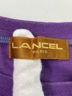 LANCEL/ランセル/Tシャツ/カットソー/トップス/パープル